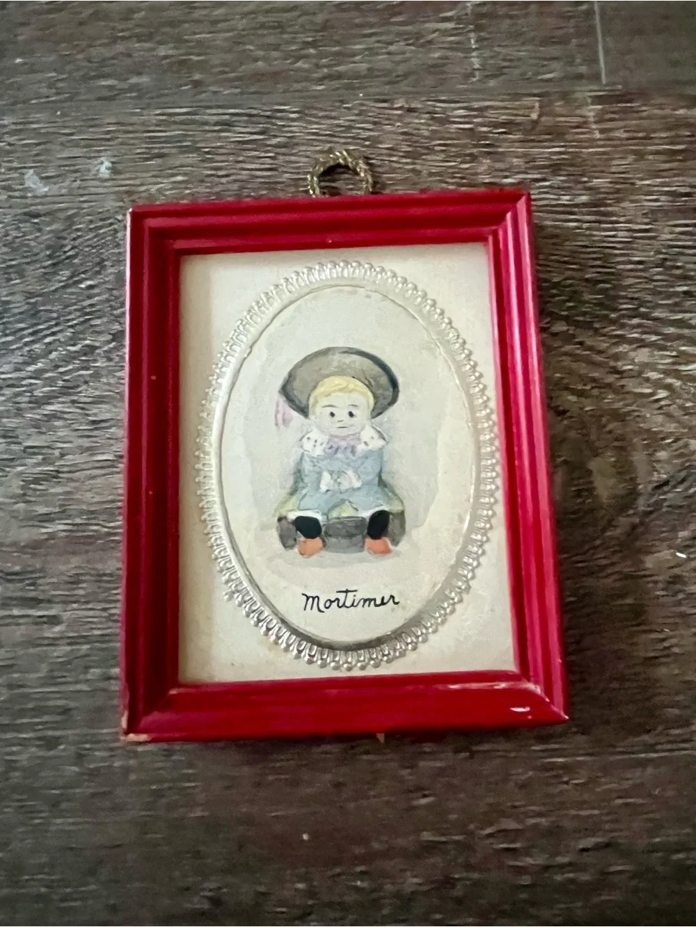 19th Century 4 Small Colors Children Portraits